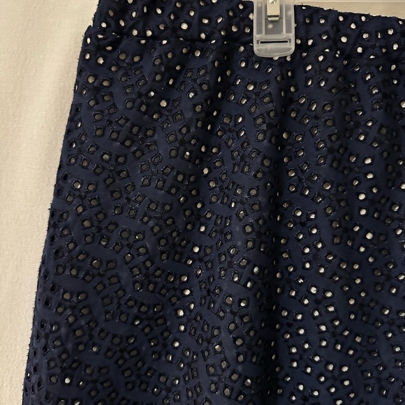Vintage Sevier Skirts Blue Embroidered Skirt –Estimated Size 20W (1X–2X) - Picture 1 of 16